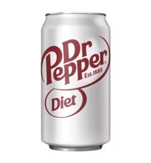 Diet Dr Pepper Soda 6 pack  355ml / 12 oz