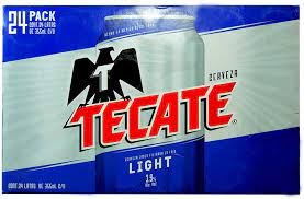 tecate light Beer 24 pack