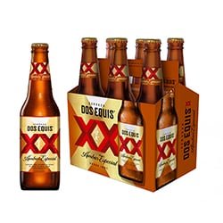 XX Amber 6 pack