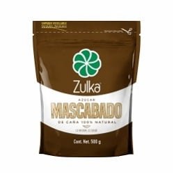azucar Morena oscura Zulka 500g 3.00 Dark Brown Sugar 500 gr