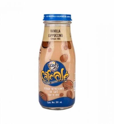 Cafe Ole Cappuccino Coffee Drink; Vanilla  6 Pack  280 ml / 9.5oz