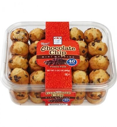 Cafe Valley Chocolate Chips Mini Muffins  960 g / 24 oz