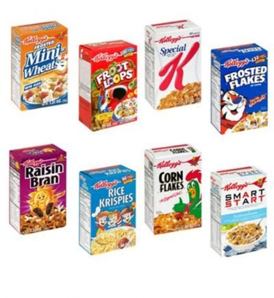 Kellogg´s Mini Cereal Boxes In Asorted Flavors