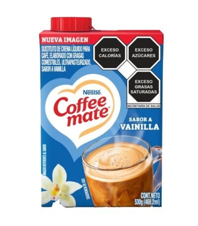 Coffee Mate Liquid Creamer, French Vanilla  530 g / 19 oz