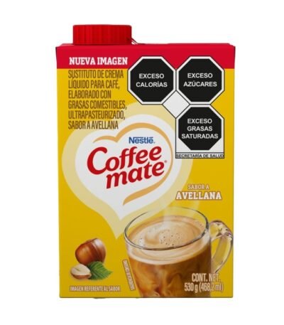 Coffee Mate Liquid Creamer, Hazelnut  530 g / 19 oz