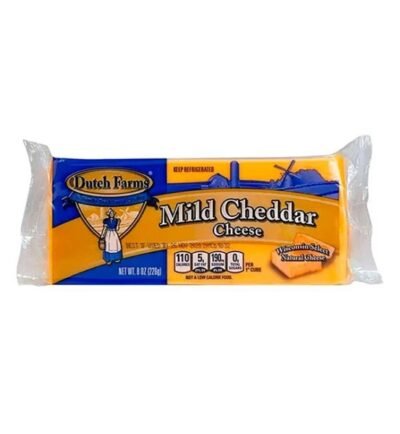 Dutch Farms Cheese, Mild Cheddar  227g / 8 oz