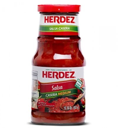 Herdez Salsa, Casera  453 g / 16 oz