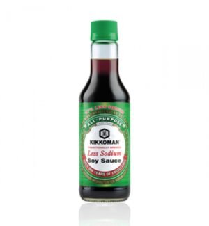 kikkoman-low-sodium-soy- 296 ml 7.49dls Kikkoman Soy Sauce, low Sodium 296 ml / 10 oz