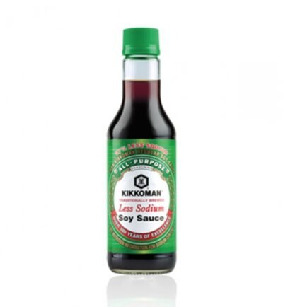 Kikkoman Soy Sauce, low Sodium   296 ml / 10 oz