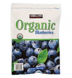 Kirkland Blueberries, Frozen  1.36 kg / 3 lb