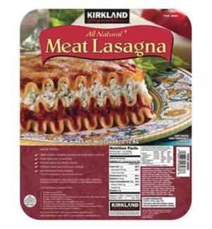 Kirkland LasagneMeat   2.72 kg / 6 lb
