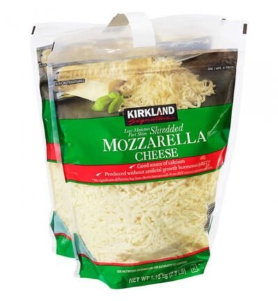 Kirkland Mozzarella Cheese, Shredded   2.26 kg / 5 lb