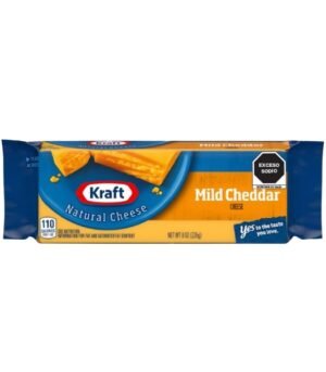 Kraft Cheese, Mild Cheddar   226 g / 8 oz