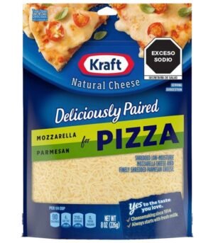 Kraft Shredded Cheese, Mozzarella & Parmesan  226 g / 8 oz