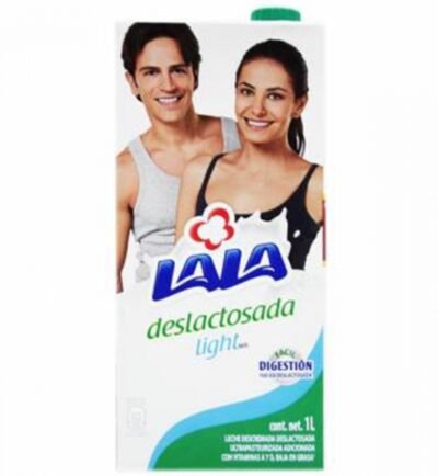 Lala Light Milk, Lactose Free  1 l / 33 oz