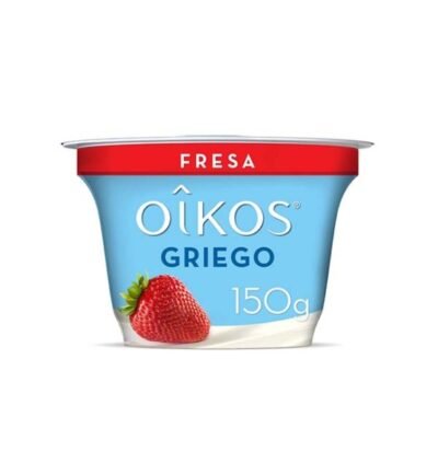 Oikos Greek yogurt, Strawberry 150 g / 5 oz