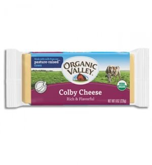Organic Valley Cheese, Colby   226 g / 8 oz