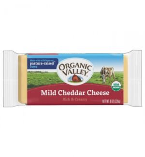 Organic Valley Mild Cheddar  226 g / 7.9 oz