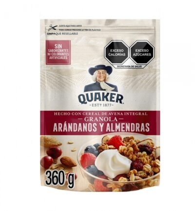 Quaker Almon & Cramberry Granola  360 g / 12.6 oz