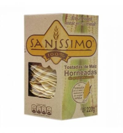 Sanissimo Baked Corn Tostadas   240g / 8.5 oz