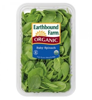Earthbound Farm Baby Spinach  454 g / 16oz